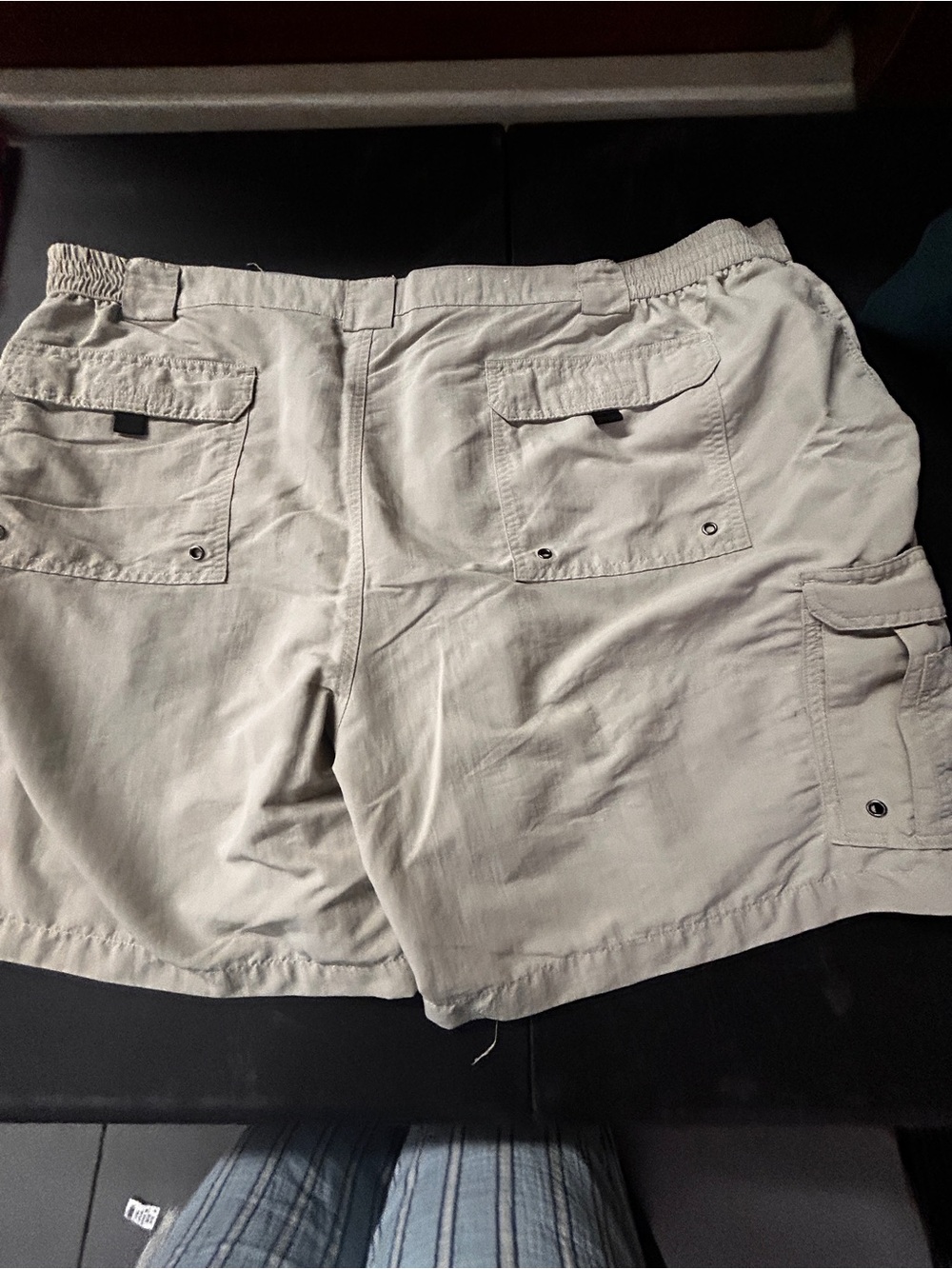 Men's Beige Cargo Shorts - Relaxed Fit size 50 - Picture 7 of 7